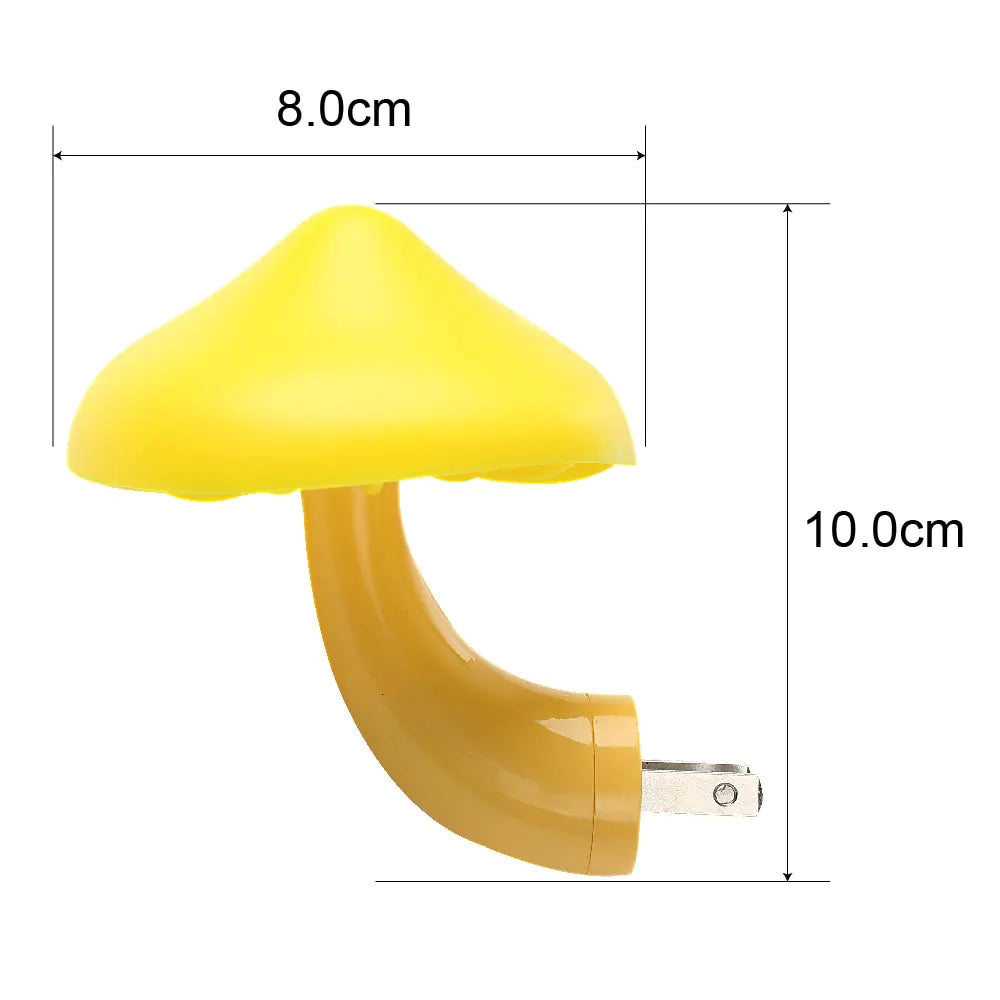 Led Mushroom Wall Lamp
