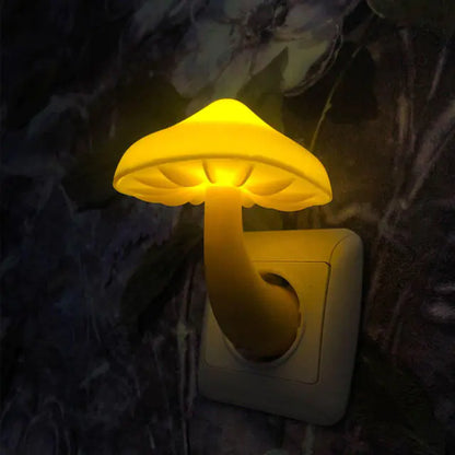 Led Mushroom Wall Lamp